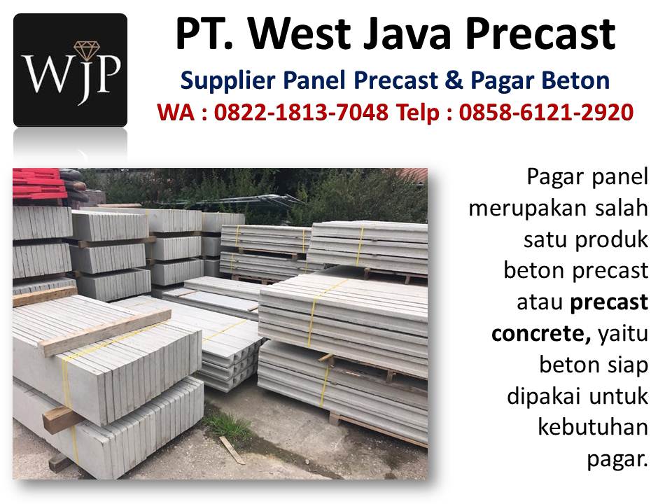 Pagar beton panel hubungi wa : 082218137048, tempat produksi pagar beton di Bandung Harga-pagar-beton-bekas