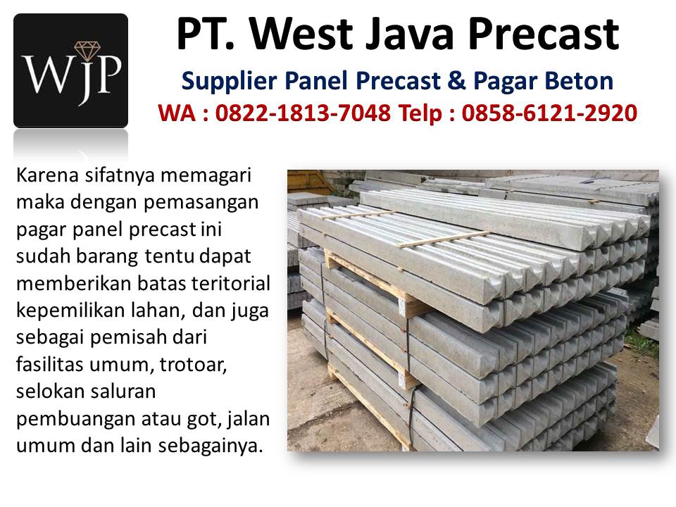 Pracetak beton dinding hubungi wa : 085861212920, perusahaan dinding precast di Bandung Harga-pagar-beton-eropa